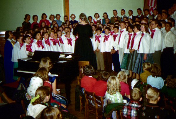 8th grade Xmas, 1956