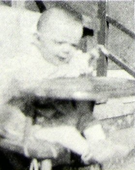 image of first baby born at hospital