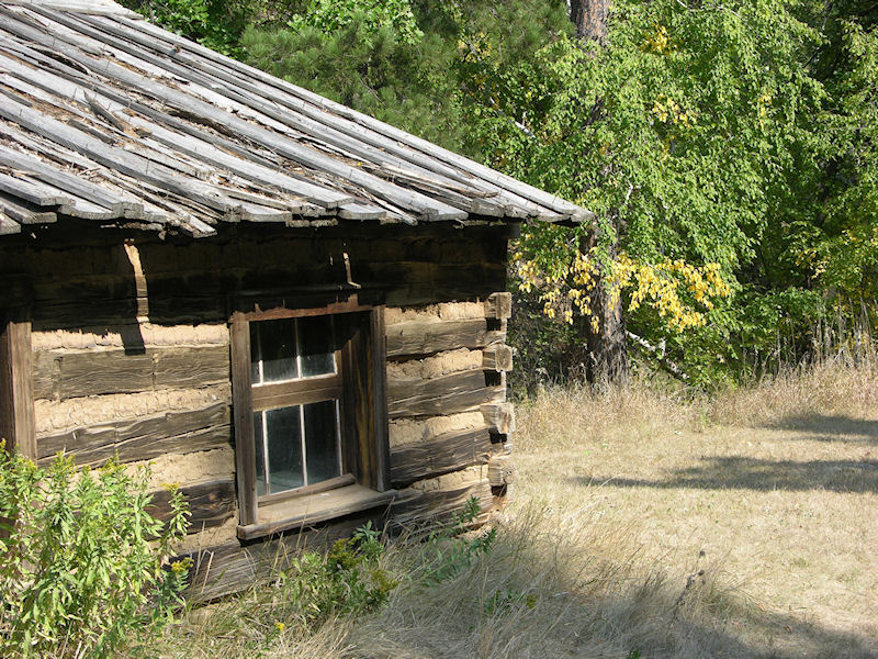 old cabin
