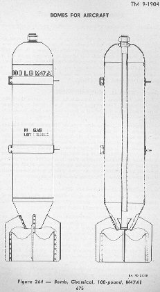 100 lb chemical bomb