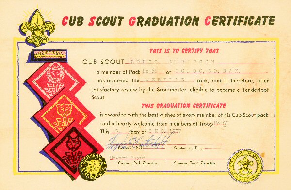boy scout award certificate templates
