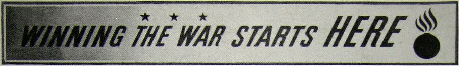 Winning The War Starts HERE